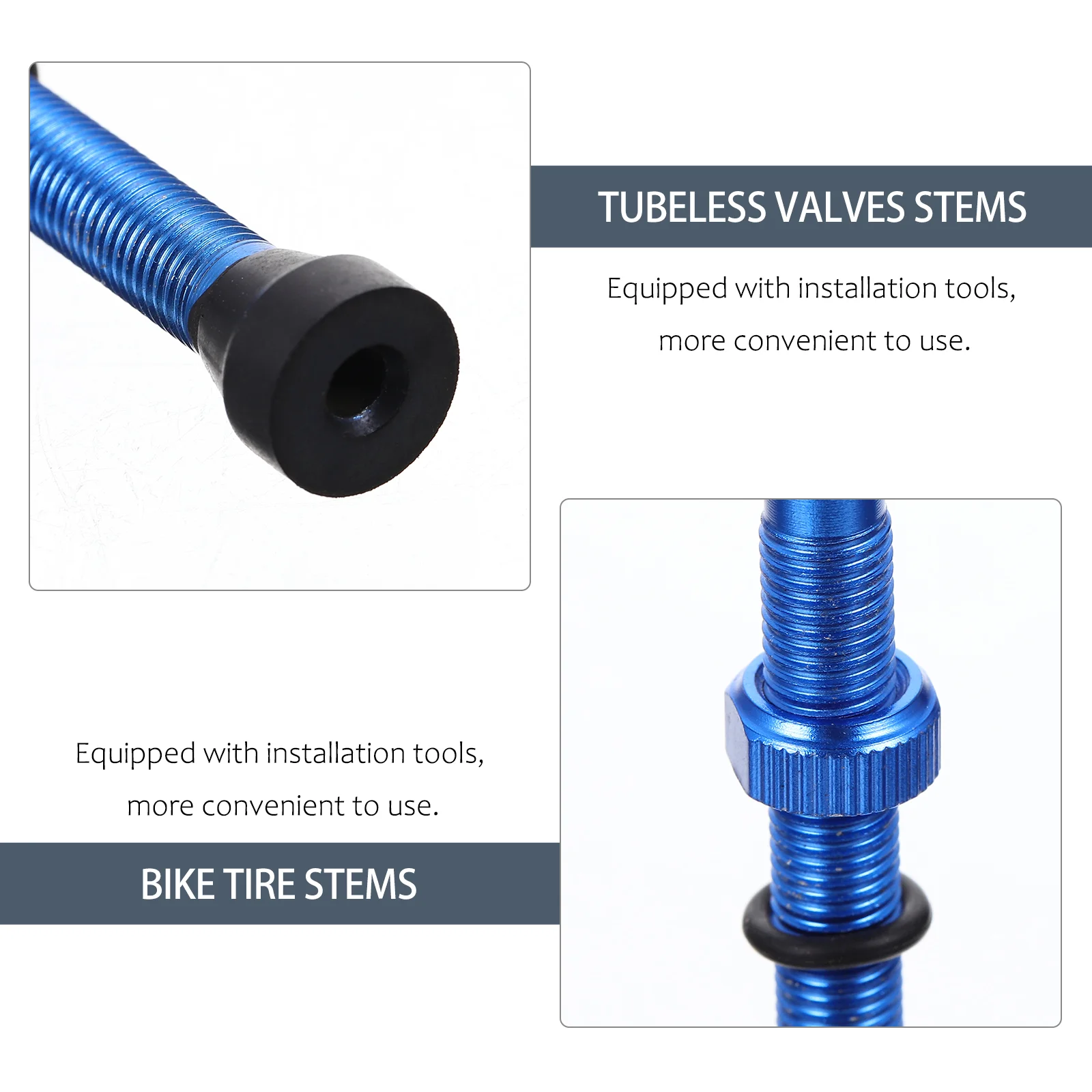 Tubeless Valve Stem Gas Nozzle Bike Accessories Riding Valves Stems Vacuum