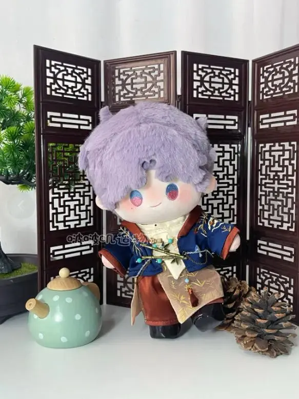 20 cm Puppenkleidung Liebe und Deepspace Rafayel Sylus Caleb Mantel Hosen Schuhe Alte Hanfu Kleidung Kostüm Anzug Anime Spiel Spielzeug