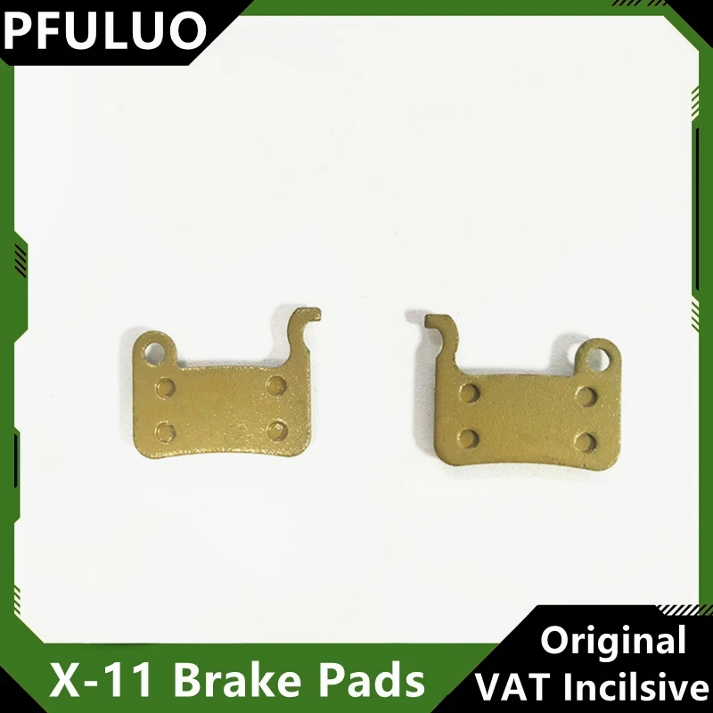 Original Brake Pads For PFULUO X-11 Smart Electric Scooter Foldable Skateboard Pfuluo X11 KickScooter Brake Pads Accessories