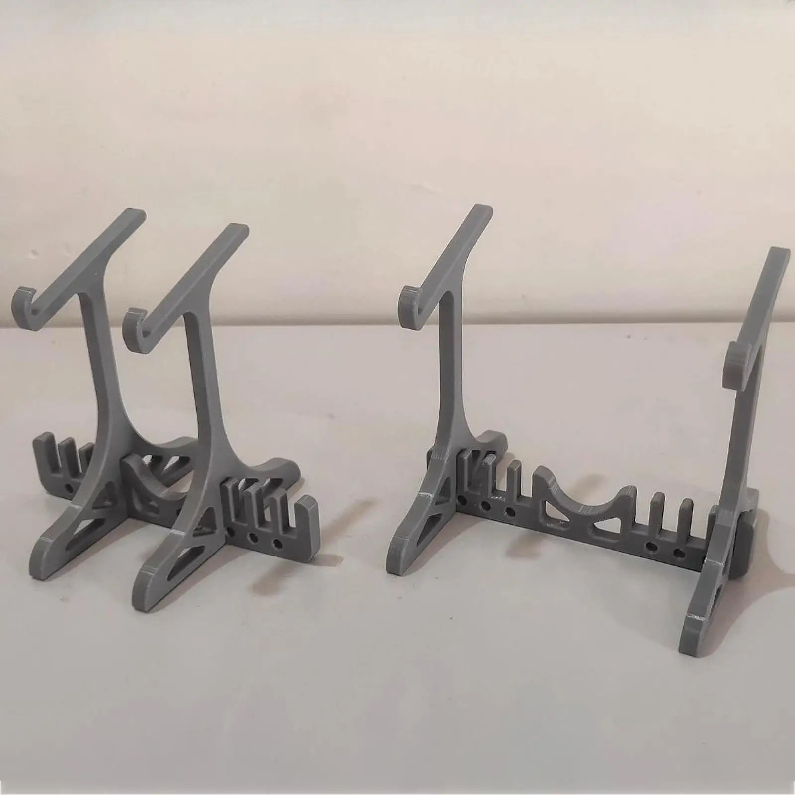 

Adjustable Plane Model Holder PP Display Stand Universal Support for Desktop Aircraft Model Show