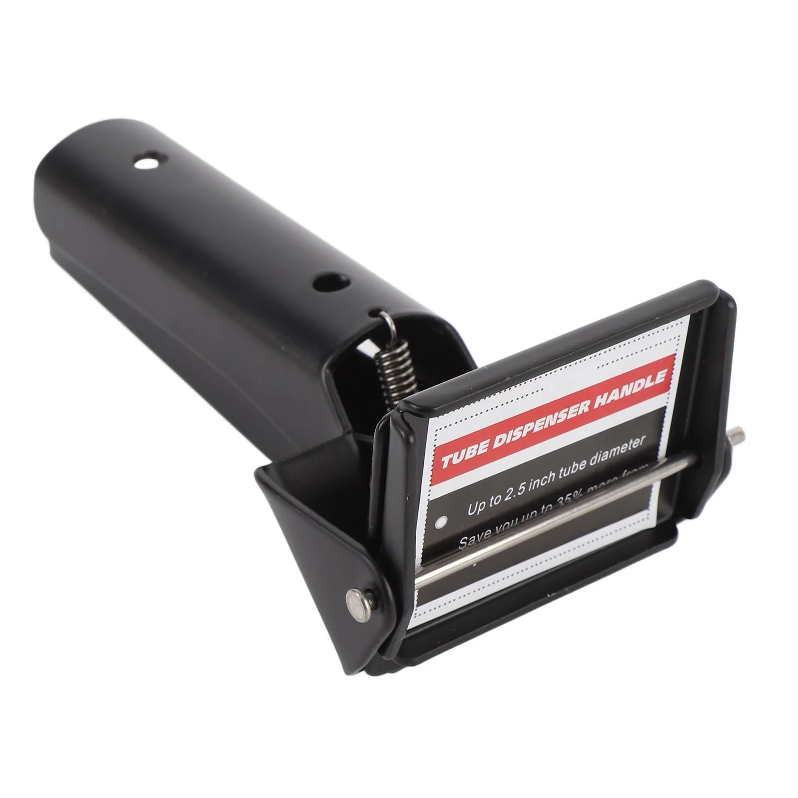 RTV Tube Squeezer Tool Efficient Easy to Control 2.5in Industrial Size RTV Silicone Tube Extrusion Dispenser Tool Black