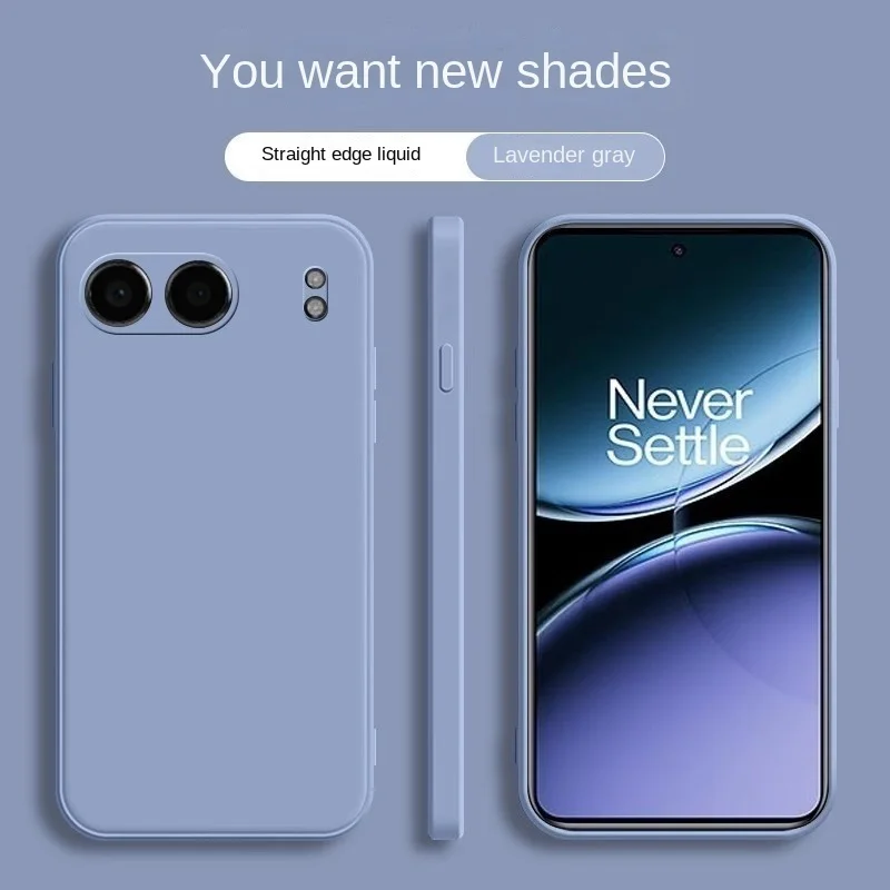 Phone Case For OnePlus Nord 4 5G Liquid Matte Soft Silicone Back Cover Shockproof Phone Shell For OnePlusNord4 Phone Cases