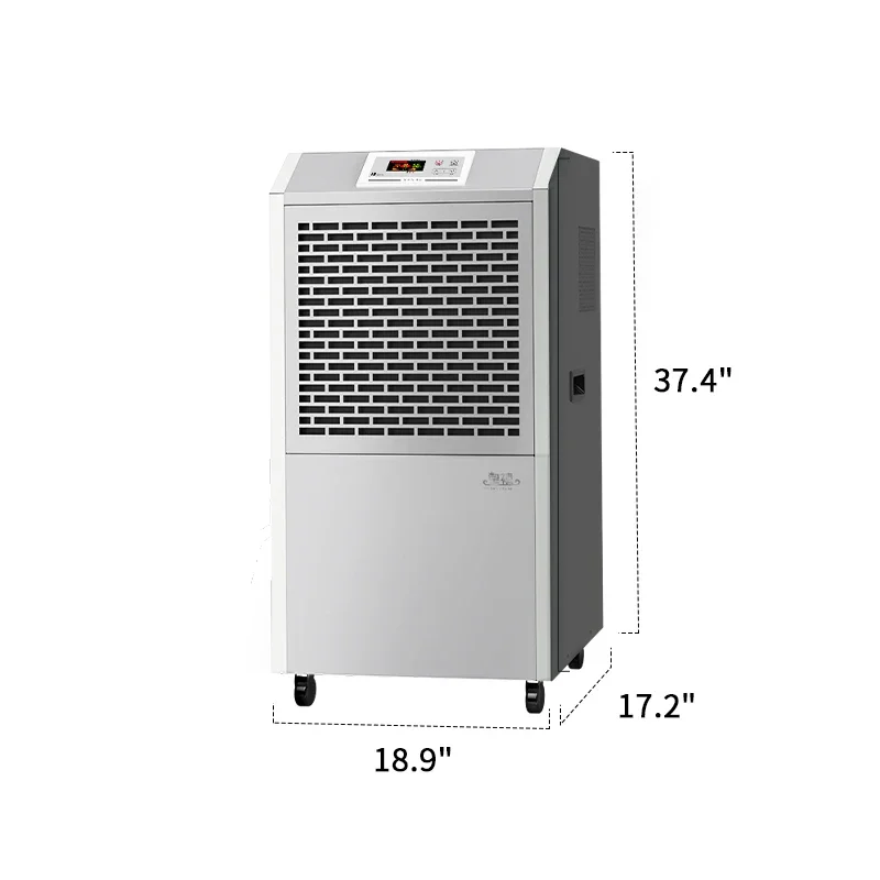 2024 New Design LED Screen Portable Commercial High-Power Air Dehumidifier