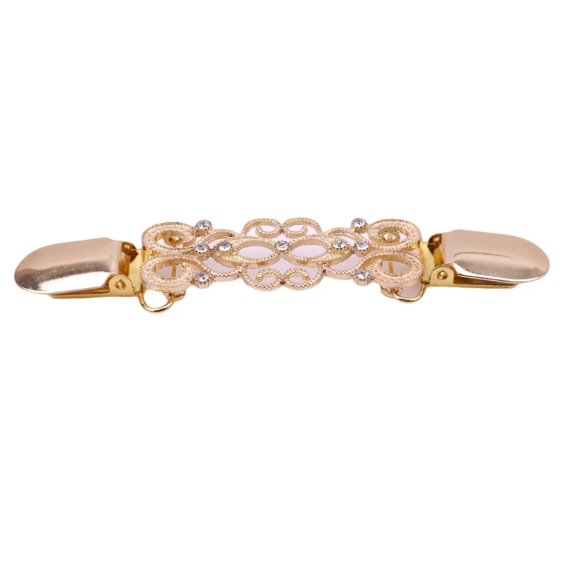 Sjaal Clip Goud Zilver Herfst Winter Kleding Creatieve Nieuwe Legering Diamant Versieringen Trui Duckbill Knoop Accessoires