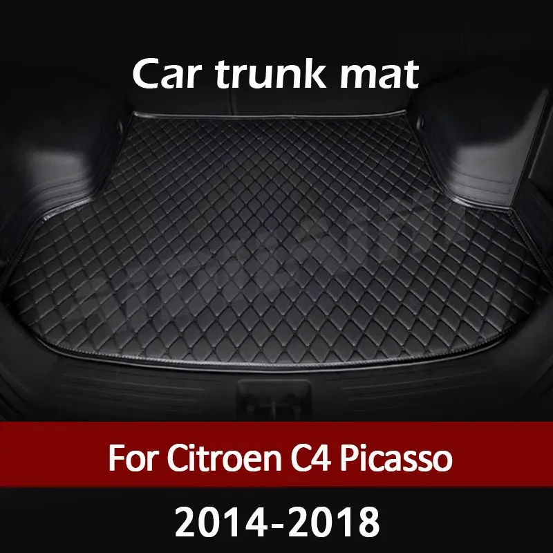 

Автомобильный коврик для багажника Citroen C4 Picasso Five seats 2014 2015 2016 2017 2018