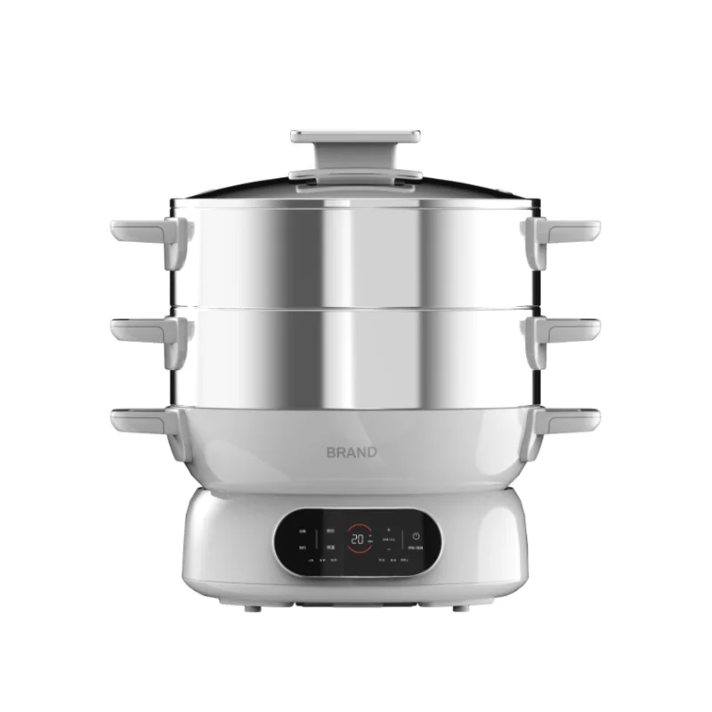 

Household digital control electric steamer multi-speed precise temperature control