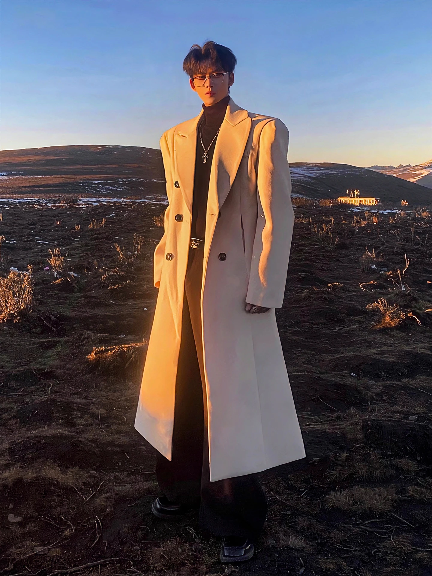 

Мужское зимнее шерстяное пальто Briti Sle Thiened, стиль Cleanfit, немецкий стиль, повседневная ветровка, верхняя одежда