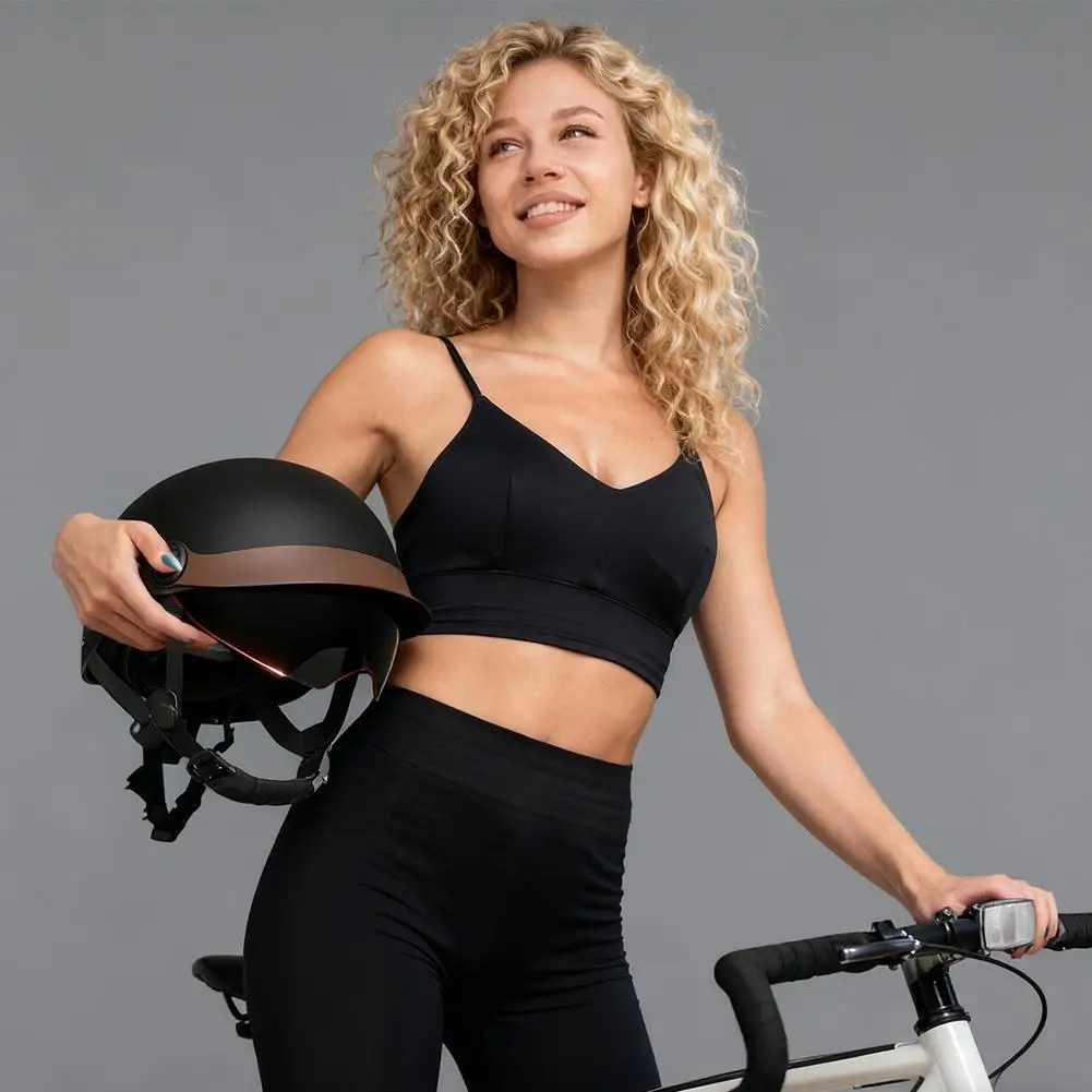 

Lightweight ABS Safety Helmet With Double Sunshade Removable Breathable Lining UV Blocking For Bicycle Motorcycle Scooter T5E4