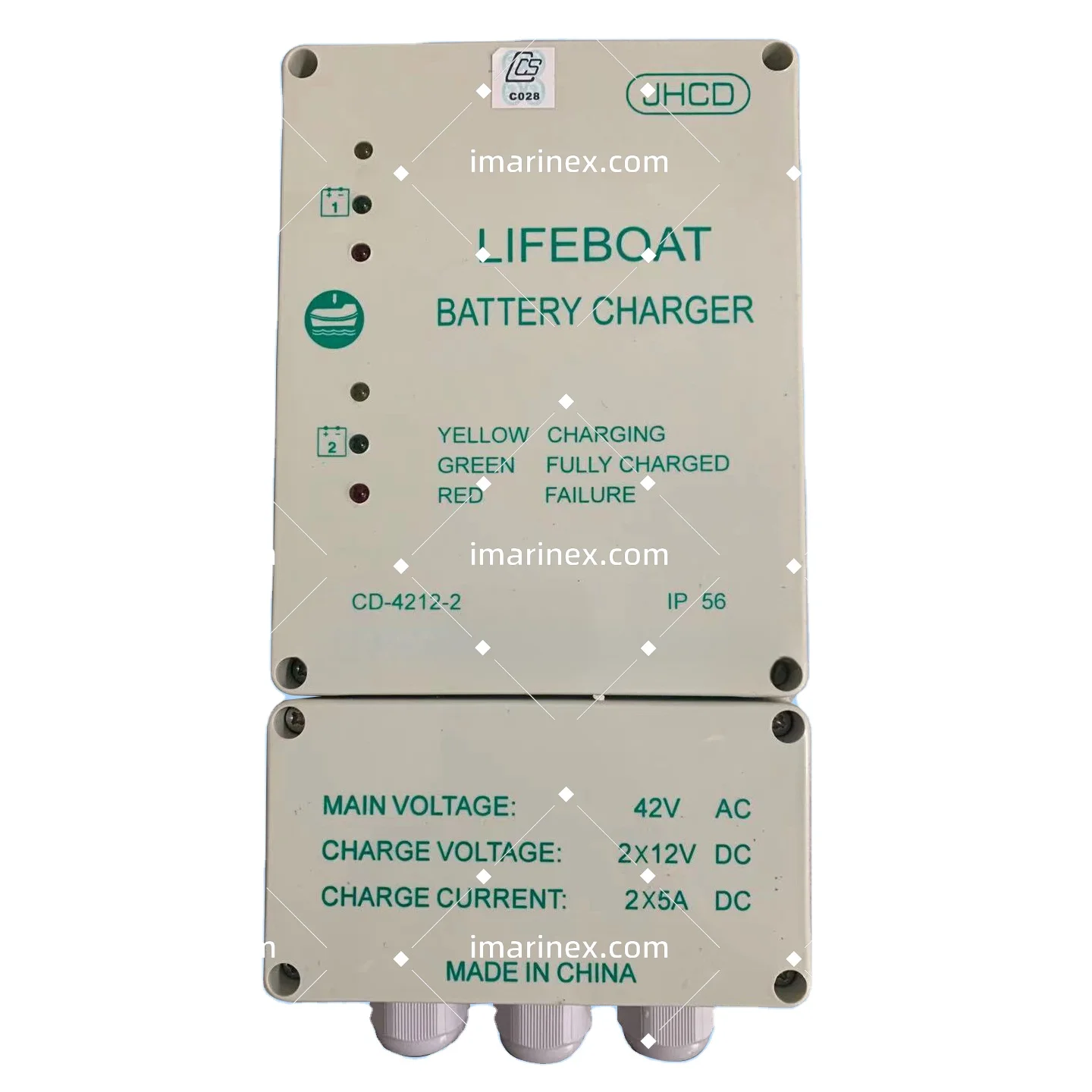 

CD-4212-2 Lifeboat Battery Charger