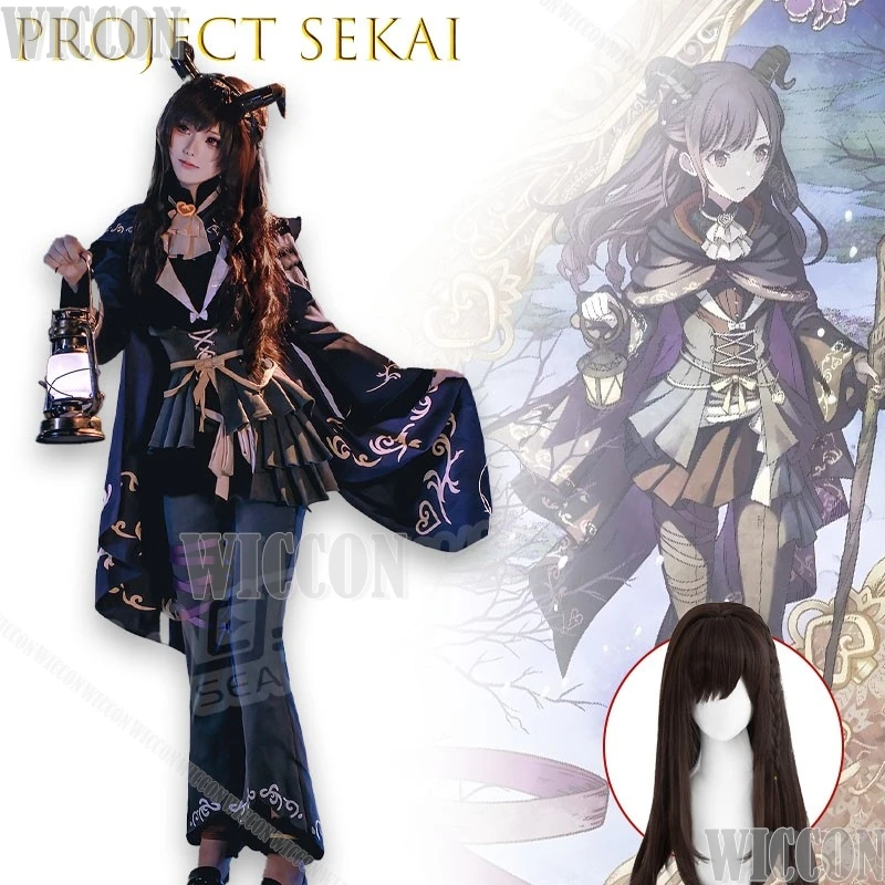 

Project SEKAI Hinode Emina Hermit Costume Cosplay Authentic Replica Holiday Special Edition Lolita jirai kei Navidad Carnaval