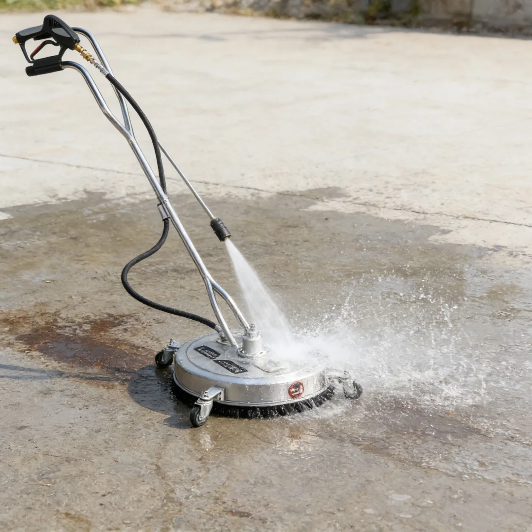 SIHAO 18 Flat Surface Cleaner Pressure Washer 4000psi Pressure with 3/8Quick Connector for Concrete Driveway Sidewalk