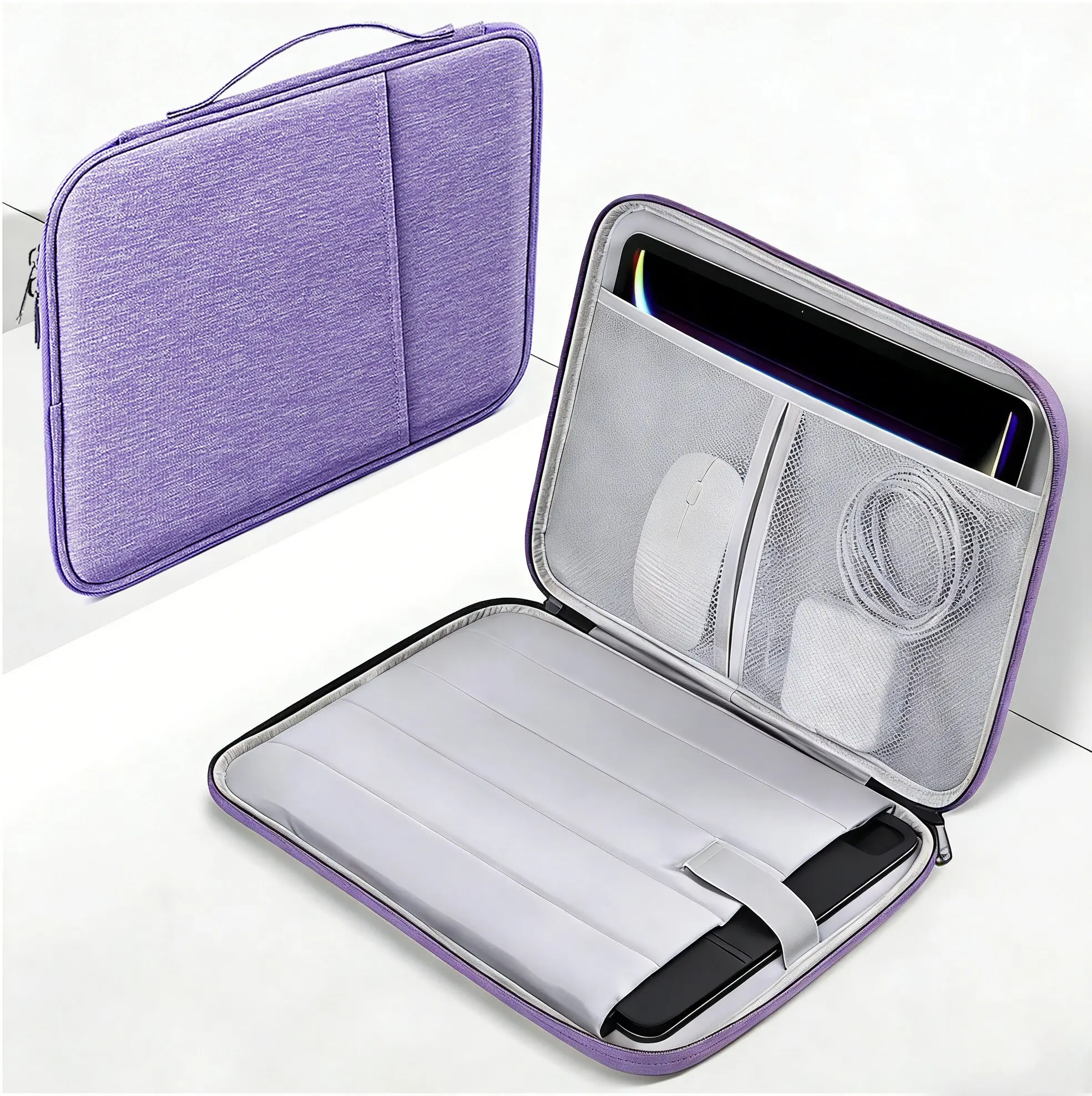 

Защитный чехол для планшетов и ноутбуков с диагональю 10,8-13 дюймов, с мягкой сумкой для переноски, подходит для таких брендов, как Apple, Xiaomi, M.