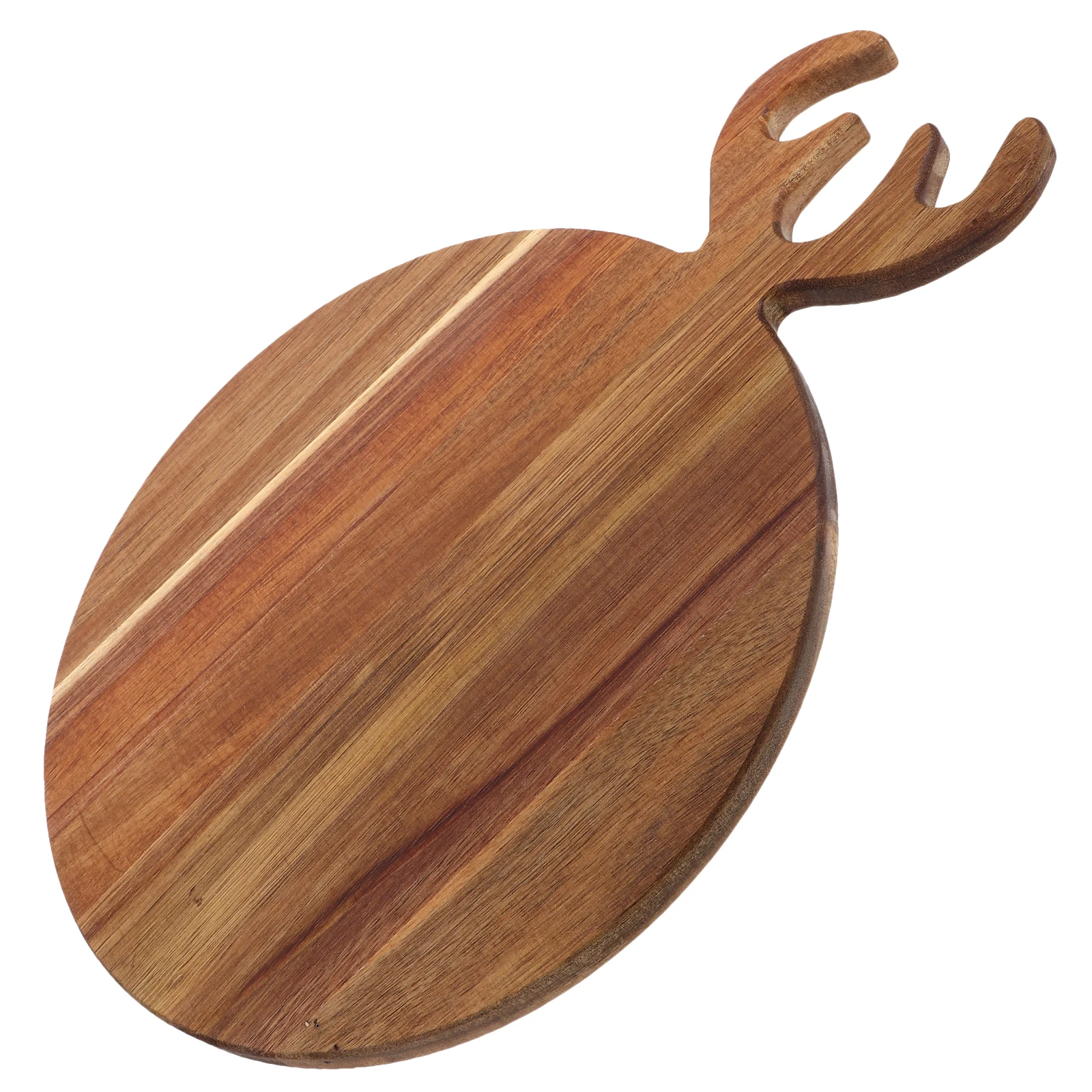 

1pc Antler Cake Board Wooden Bread Board Wood Tray Serving Plate for Kitchen Home Decoration Easy Clean Wood Serving