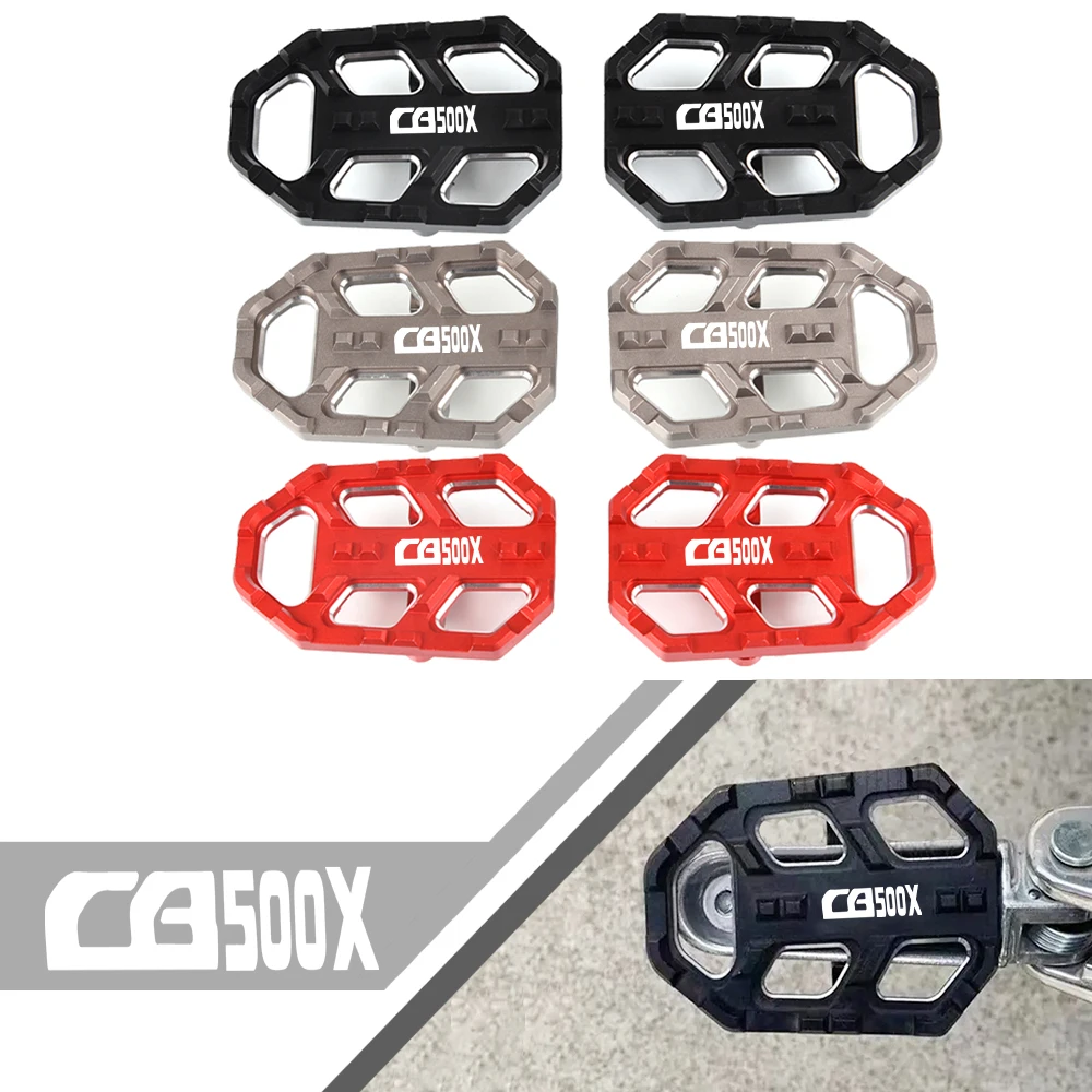 

NEW FOR HONDA CB500X NX500 NX CB 500 X 2023 2024 2025 nx Motorcycle CNC Aluminum FootRest Footpegs Foot Pegs Pedals Accessories