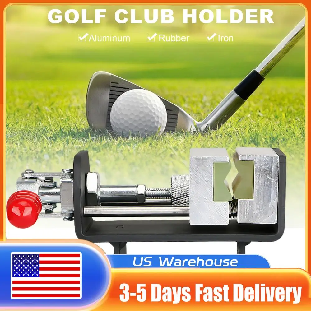

Golf Club Regrip Vise Golf Grip Replacement Tool Golf Club Regripping Kit Golf Shaft Clamp for Home Workshop