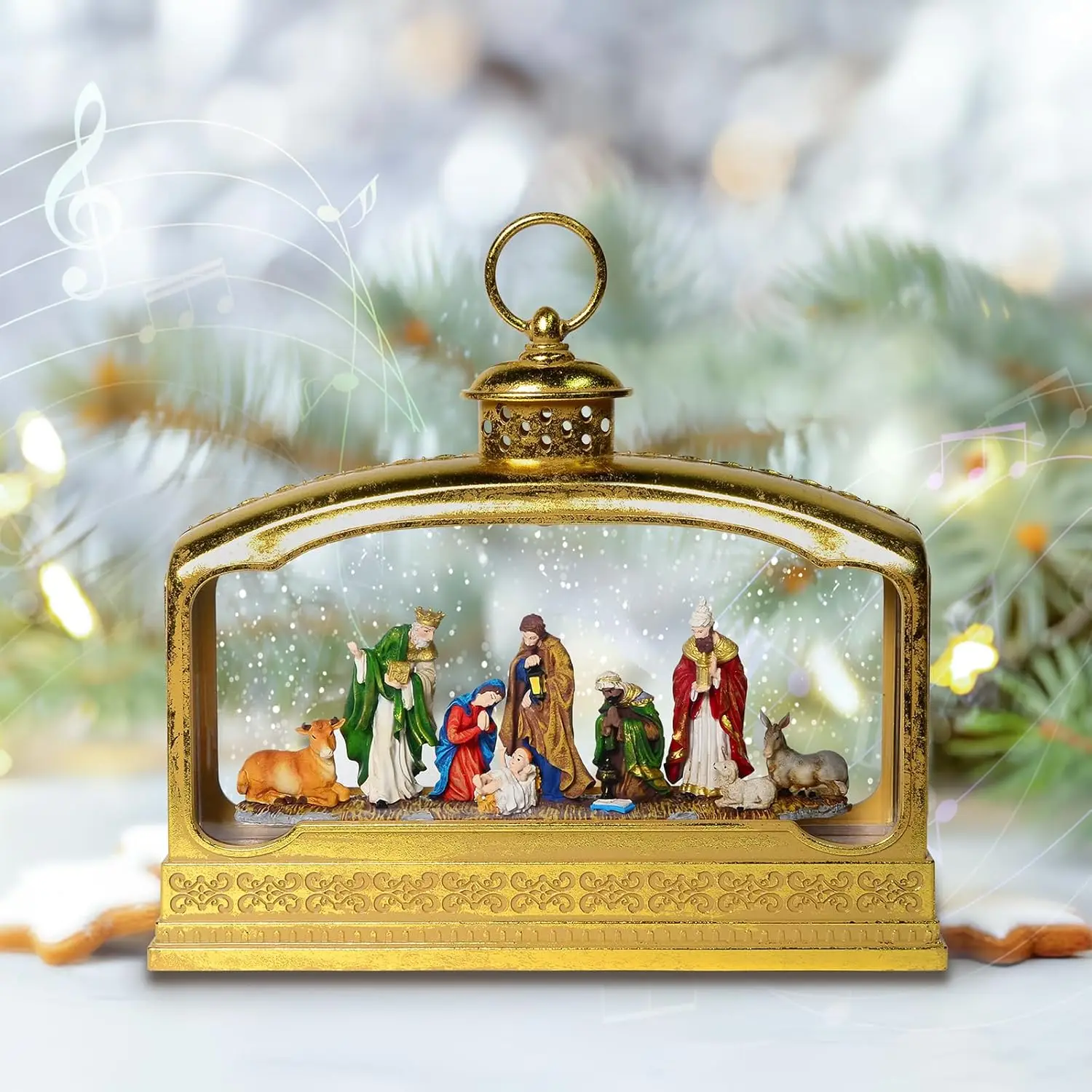 11.4" Nativity Glit… - image