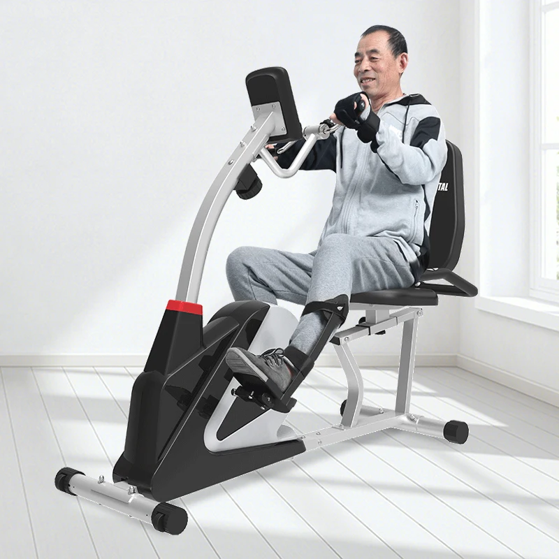 

Medical Care Fitness Old People Training Magnetic Recumbent Bikes Exercise With Arm Exerciser
