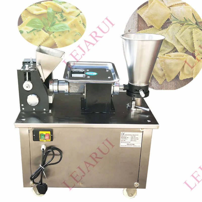 

Automatic Mini Ravioli Pierogi Pelmeni Gyoza Tortellini Dumpling Making Machine Maker Small Fully Empanada Samosa Making Machine