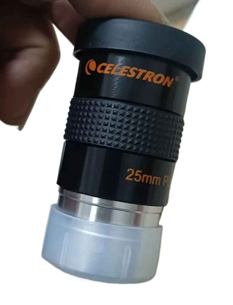 Celestron 1.25-inch Red Letter 25mm Eyepiece Large Lens Multilayer Wide-Band Green Film PLProcin Astronomical Observation Access view 3
