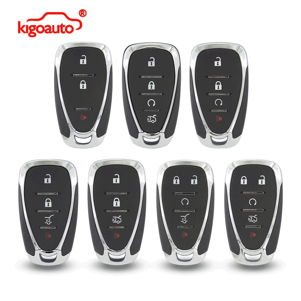 

Чехол для смарт-ключа Kigoauto для Chevrolet с 3/4/5 кнопками HYQ4AA HYQ4EA для Camaro, Malibu, Cruze, Equinox