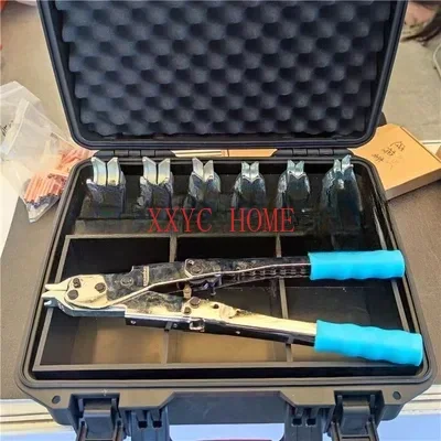 Manual Electric Pincers Refrigerator Locke Ring Crimping Pliers Flameless Connection