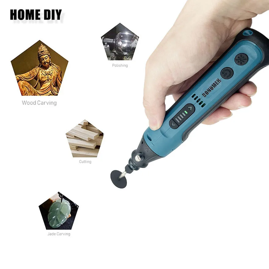 Power Tool Set Cordless Electric Screwdrivers Electric Grinder Drill With Replaceable Chuck Battery Rechargeable maintenance