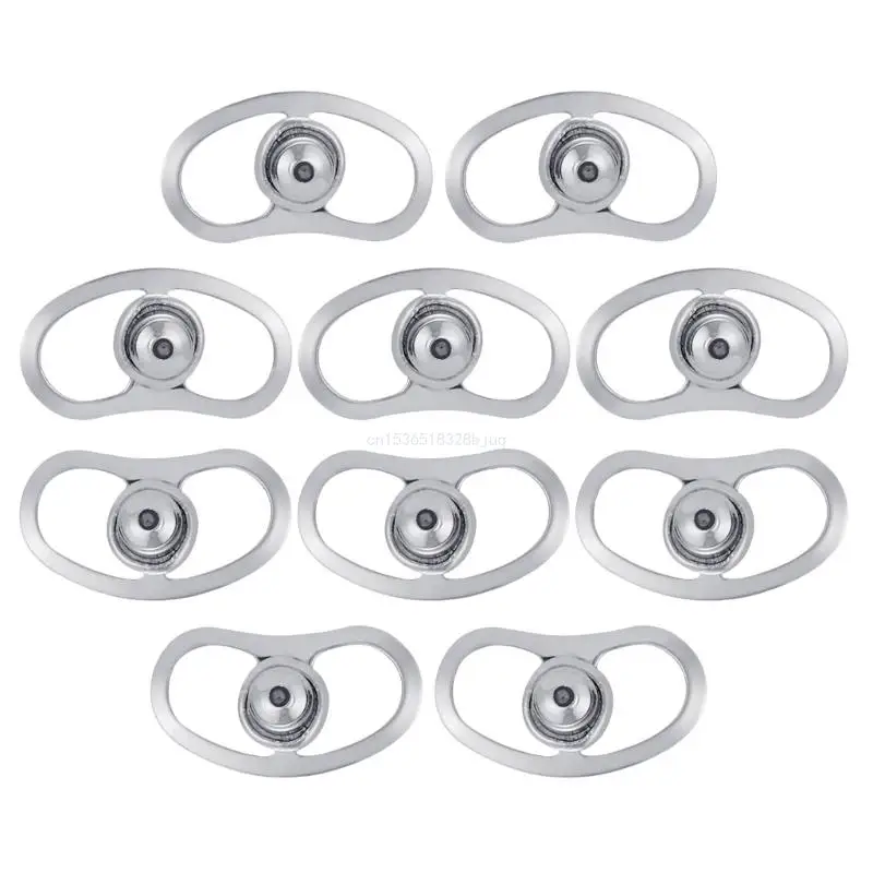 

Pack of 10 Earring Backs Ear Jewelry Replacement Earring Plugs Earrings Part Dropship