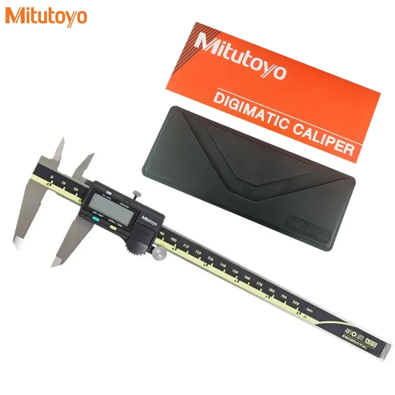 

Mitutoyo Digital Caliper 500-197-30 LCD Digital Vernier Calipers 6in Electronic Measuring Stainless Steel Caliper