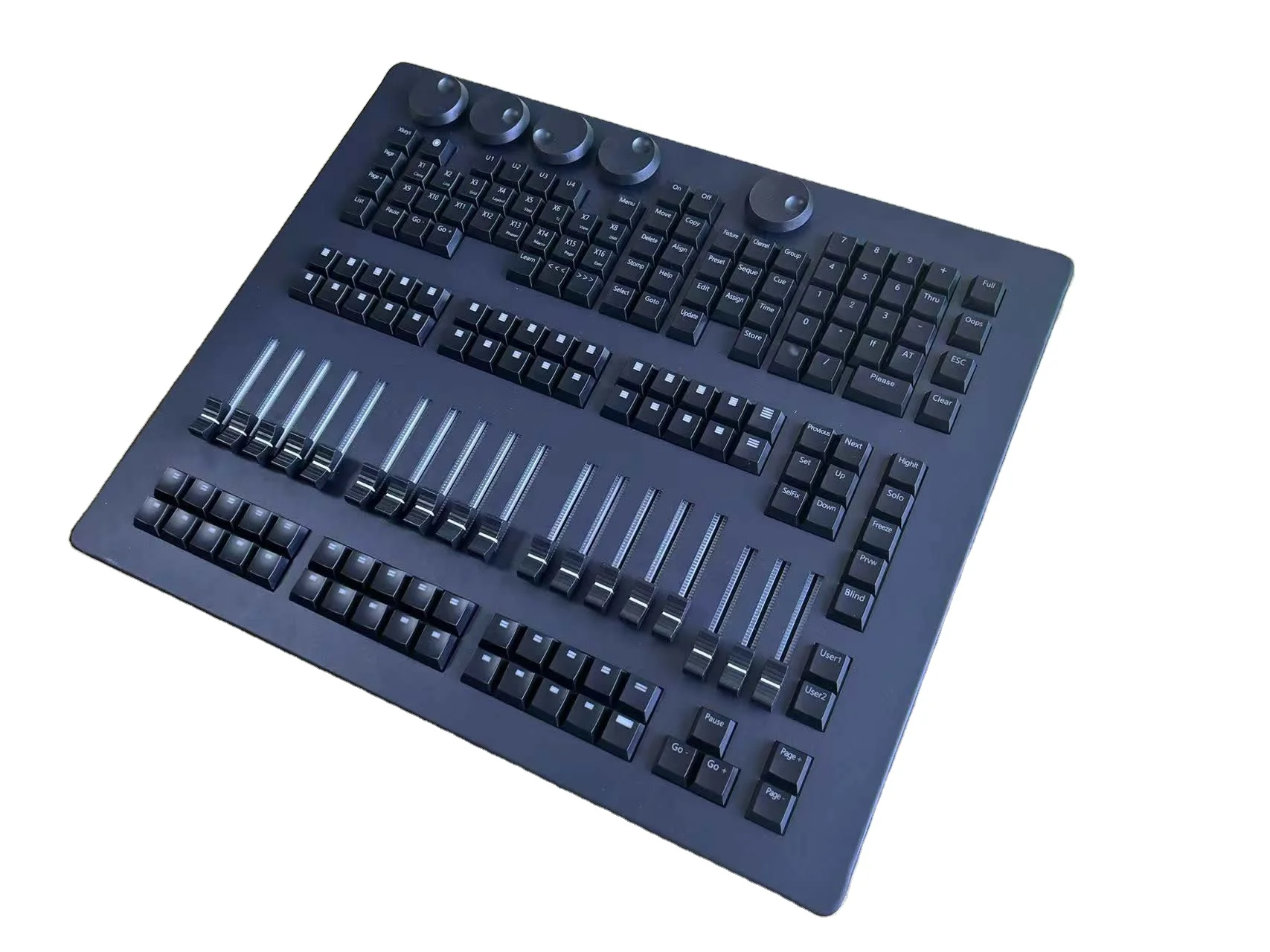 M3  OSC  High - Tech Console:MIDI 154 Interactive Buttons, 18  RGP Faders, 5 Rotational Knobs