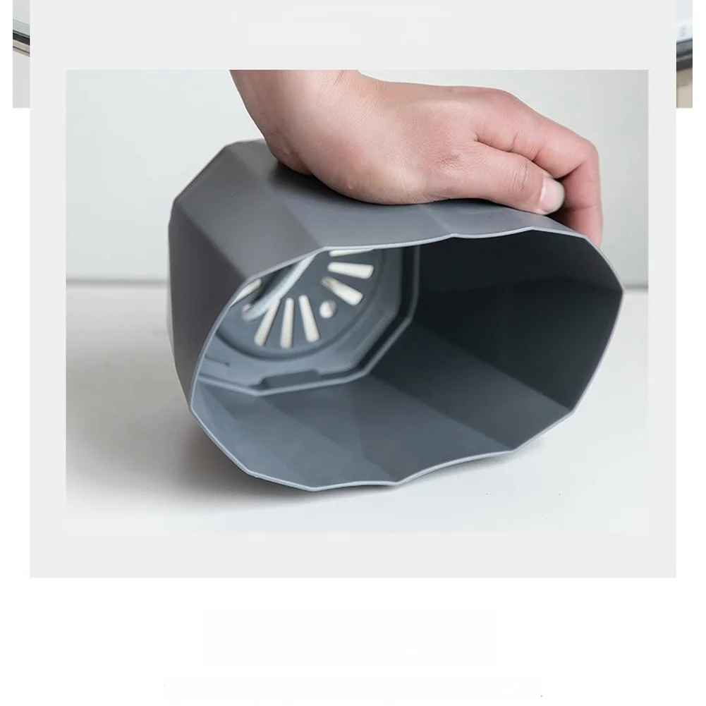 Plastic Self Watering Container with Clear Reservoir Base and Ventilated Structure to Promote Healthy Root Development Indoors