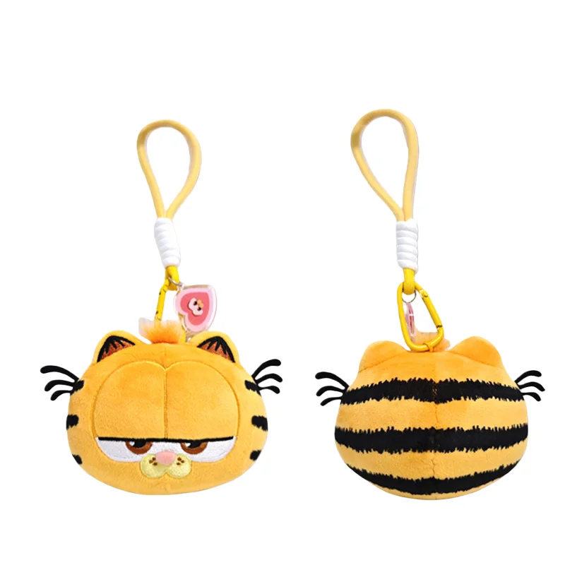 

Garfield Cute Plush Doll Pendant Odie Cartoon Anime Pizza Food Toy Keychain Mini Fluffy Coin Purse Boys and Girls Birthday Gift