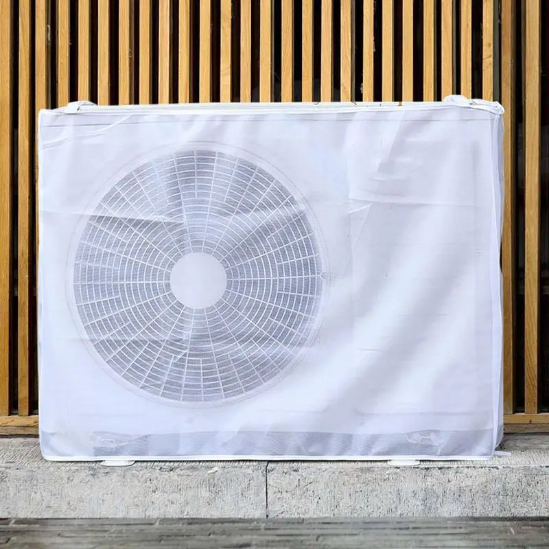 

Outdoor Air Conditioner Cover Dustproof Outdoor Unit Protector UV-Resistant Heavy-Duty Protective Hood For Winter Protection