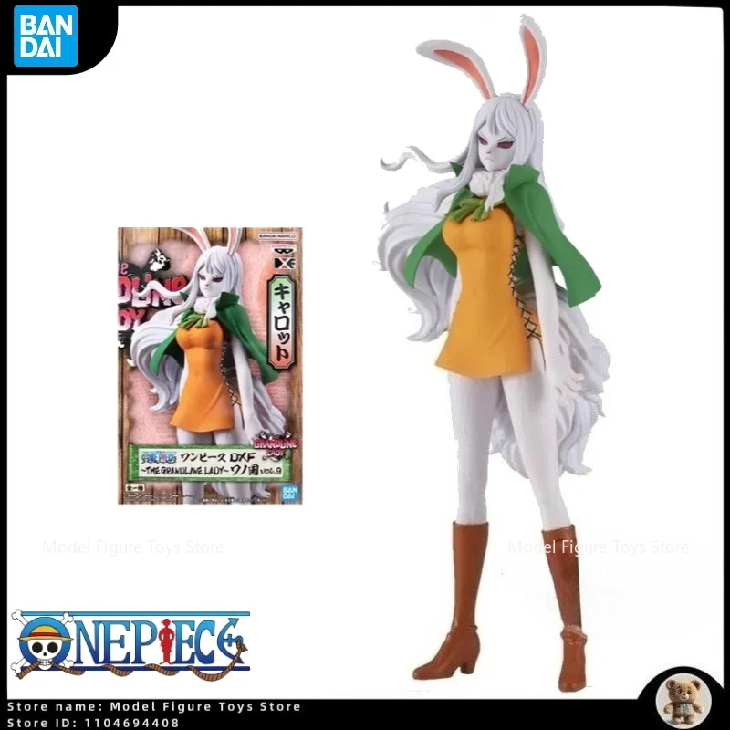 

In Stock One Piece Bandai-Original Bandai Anime Action Figures Carrot Wano Country PVC Collection Model Ornament Toys DXF Gifts