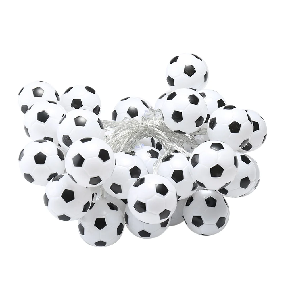 

Creative Themed String Light Football Shaped Light String Decorative Night Light for Bar Party KTV (15M 10 LEDs Style)