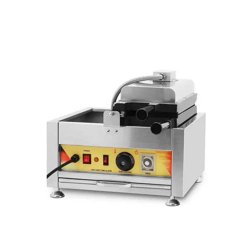 ที่อบขนมวาฟเฟิลไทยากิอุปกรณ์ทำวาฟเฟิลขนมแบบไม่ติดกระทะทำจากสเตนเลสใช้ในเชิงพาณิชย์110V 220V