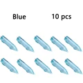 10pcs blue