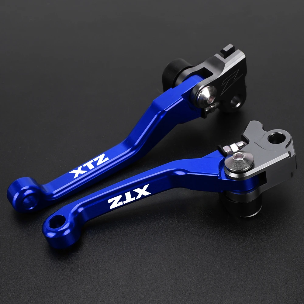 

Motorcycle Accessories Pivot Brake Clutch Levers Dirt Pit Bike Handle For YAMAHA XTZ125 XTZ250 XTZ 125 250 2003-2017 2016 2015