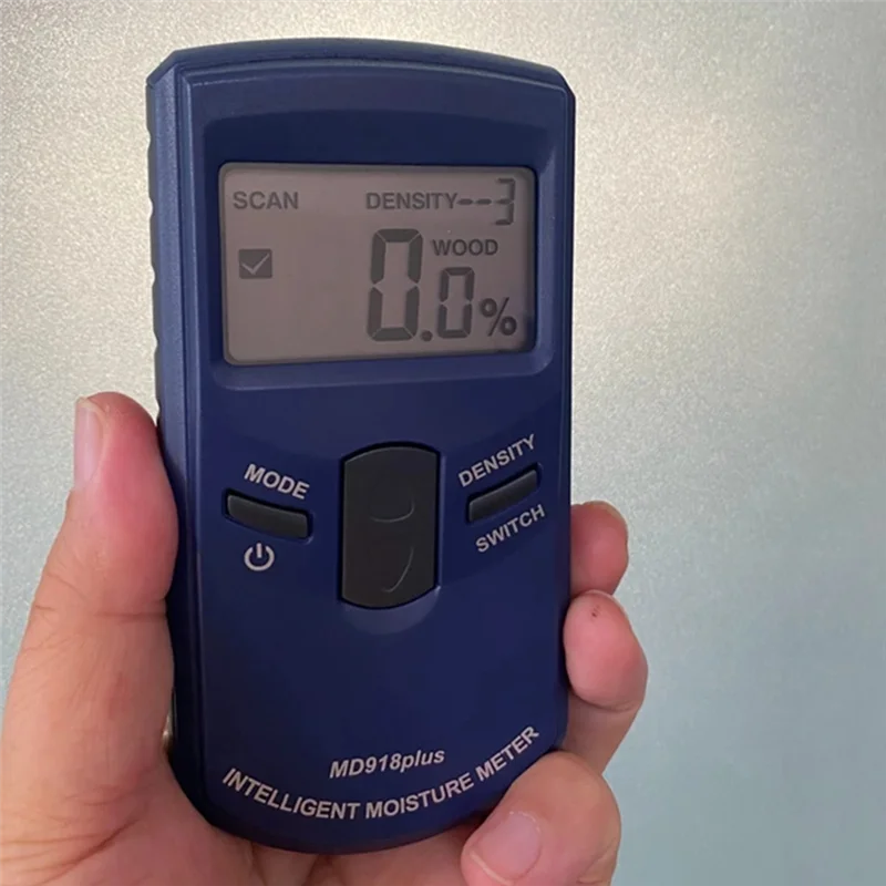 B92B-Md918plus Inductive Wood Moisture Meter  Electromagnetic Waves Timber Damp Humidity Detector