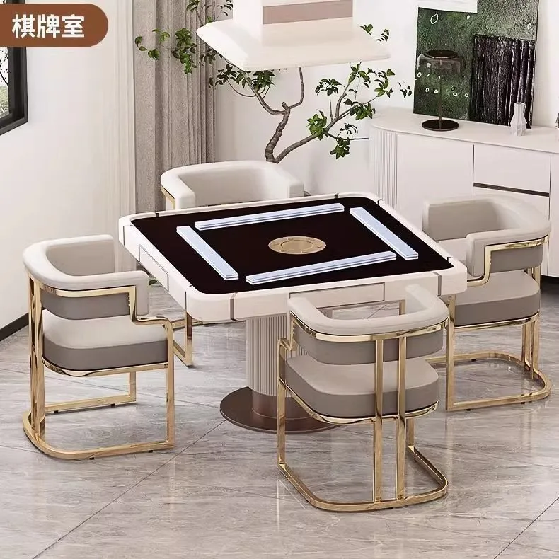 Customizable led luxury simple style meal high-end sales office beauty salon reception makeup chair