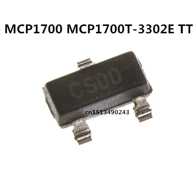 Original new 20pcs/  MCP1700 MCP1700T-3302E TT SOT23 3.3V