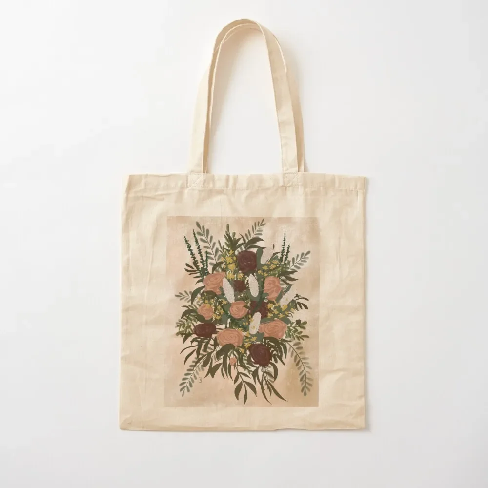 

2025 New ，Blush Bouquet Tote Bag Large Tote Bag Tote Bag Women Reusable Shopping Bags Reusable Bags，Customizable
