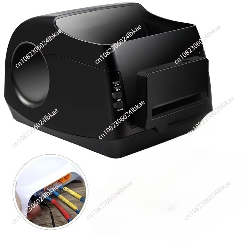 Labeling machine shrink sleeve printer heat shrinkable tube marking wire and cable