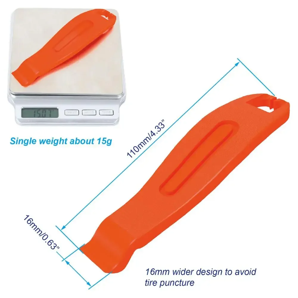 Bicycle Tire Lever Pry Bar Rim Spoon for Tire Change Cycling Crowbar Removal Tool Bike Accessories