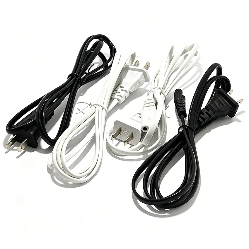 

EU Power Cable 2pin IEC320 C7 US Power Extension Cord For Dell Laptop Charger Canon Epson Printer Radio Speaker PS4 XBOX