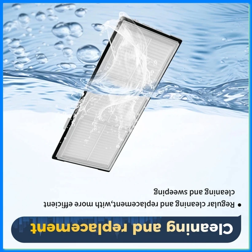 

For S8 Pro Ultra S8+ Sweeping Robot HEPA Filter Replacement Parts High-Efficiency Filter Accessories 4pcs-A57M