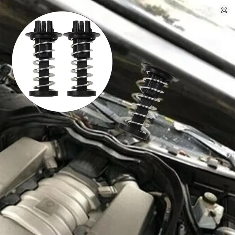 Car Hood Spring Clips Safety Parts A2048800227 2048800127 Fastener Clips for Mercedes Benz W216 W221 Hood Positioning Springs