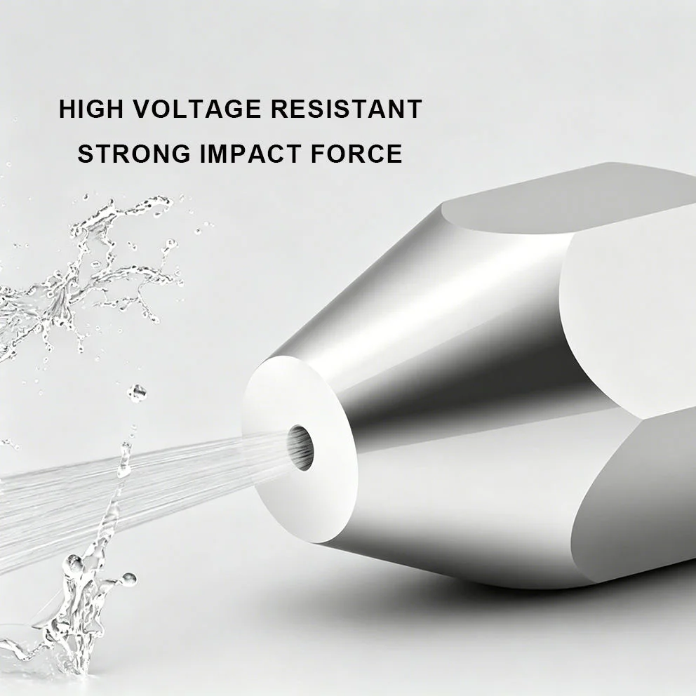 0 Degree Solid Stream Spray Nozzle High Pressure Liquid Column Jet Tip Industrial Cleaning Sprinkler 1/8