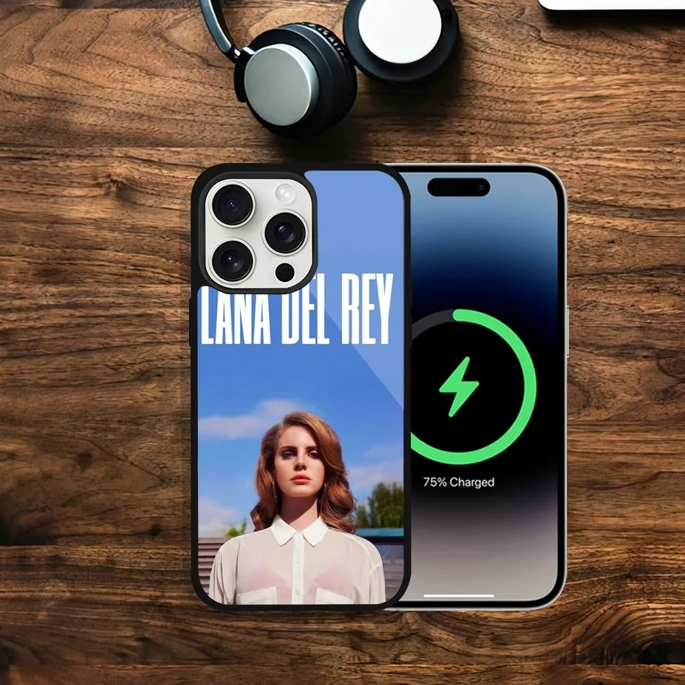 Singer L-Lana Del Rey Born to Die Phone Case For iPhone 11 13 12 14 15 Plus Max Pro Magsafe Magnetic Wireless Charging shell