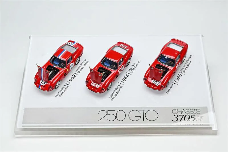 Classic Lover CL 1:64 250 GTO 3705GT 3Cars Box Set Diecast Model Car