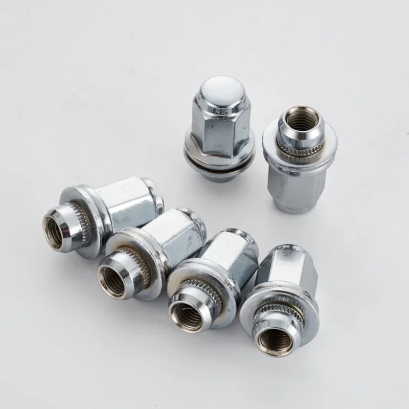 M14x1.5 Wheel Lug Nuts for Toyota Tundra 2007-2021 Sequoia Land Cruiser 200 10.9 Grade Steel Hub Nut with Washer Mag Seat